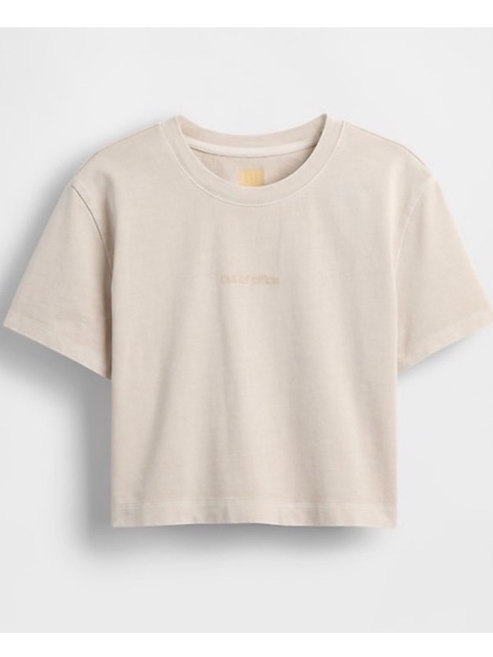 Gapx BEIS Organic Cotton VintageSoft Crop
Graphic T-Shirt "Out of Office" Top XS